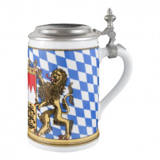 Seltmann Weiden Compact Bayern Beer mug with lid 0.75 L