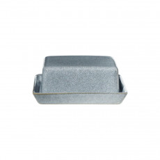 ASA SELECTION Saisons Denim Butter dish 16.5x13.5 cm / h: 7 cm