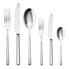 Sambonet Linear - Edelstahl 18/10 Cutlery set 36 pcs. Full tang / Monoblock