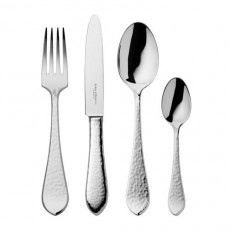 Robbe & Berking Martele Menu cutlery set 4 pieces 150 gr. silver plated