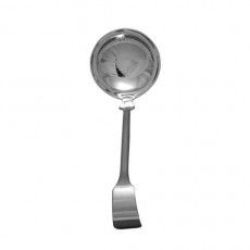 Robbe & Berking Spaten 150 g Curved cream spoon 150 grams solid silver plated