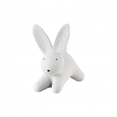Rosenthal Rabbits - weiß Decorative Figurine Hare Lying big 13.5x9x12 cm