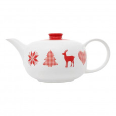 Friesland Happymix Weihnachten Weiß 1.0 L teapot