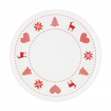 Friesland Happymix Weihnachten Weiß Breakfast plate/Jumbo saucer 19 cm