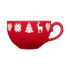 Friesland Happymix Weihnachten Rot Coffee cup 0.24 L