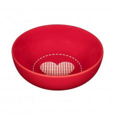 Friesland Happymix Weihnachten Rot Muesli bowl heart 15 cm