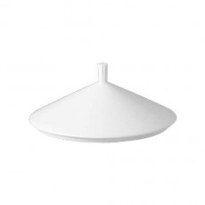 Fürstenberg Carlo Dal Bianco Weiß Cloche 13 cm
