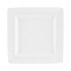 Friesland Jeverland Weiß Square breakfast plate 21.5x21.5 cm