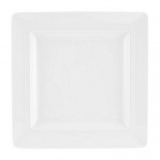 Friesland Jeverland Weiß Square plate 26x26 cm