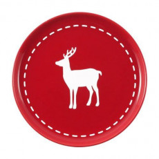 Friesland Happymix Weihnachten Rot Breakfast plate Deer 19 cm