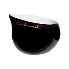 Luigi Colani Ab ovo Black & White Large black sugar bowl 0.17 L