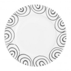 Gmundner Keramik Graugeflammt Gourmet dinner plate d: 27 cm / h: 2 cm