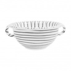 Gmundner Keramik Graugeflammt Bowl d: 17 cm / 0.6 L