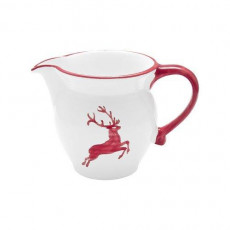 Gmundner Keramik Rubinroter Hirsch Milk jug smooth 0.3 L / h:9.5 cm