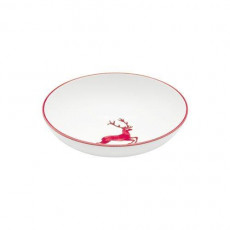 Gmundner Keramik Rubinroter Hirsch Large bowl d: 17 cm / h: 4,8 cm / 0,2 L