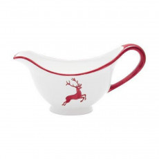 Gmundner Keramik Rubinroter Hirsch Sauce Gourmet 0.2 L / h: 10 cm