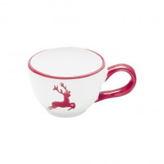 Gmundner Keramik Rubinroter Hirsch Coffee cup smooth 0.19 L / h: 6.6 cm