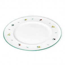 Gmundner Keramik Streublumen Dinner plate Gourmet 29 cm