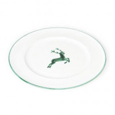 Gmundner Keramik Green Deer Dinner Plate gourmet 27 cm