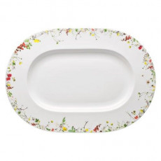 Rosenthal Brillance Fleurs Sauvages Plate 41x29 cm