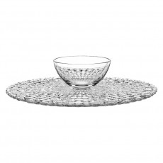 Nachtmann Bossa Nova Plate on foot / Chip & Dip plate 32 cm