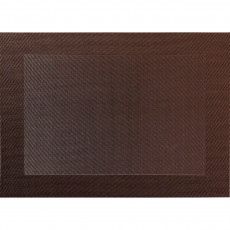 ASA SELECTION Table Tops PVC Colour Brown table mat 33x46 cm