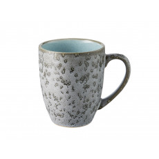 Bitz Gastro grey / light blue Mug with handle 0.30 L / h: 10 cm
