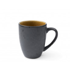 Bitz Gastro black / amber Mug with handle 0.30 L / h: 10 cm