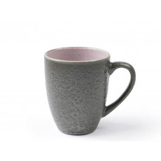 Bitz Gastro grey / light pink Mug with handle 0.30 L / h: 10 cm