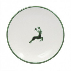 Gmundner Keramik Grüner Hirsch Smooth moka/espresso saucer d: 11 cm