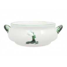 Gmundner Keramik Grüner Hirsch Soup bowl 0.37 L / h: 5.9 cm