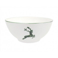 Gmundner Keramik Grüner Hirsch Bowl d: 27 cm / 2,5 L