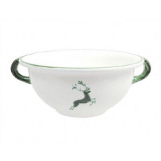 Gmundner Keramik Grüner Hirsch Wide bowl d: 25 cm / 2.0 L