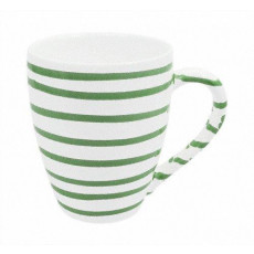 Gmundner Keramik Grüngeflammt Breakfast cup Max 0.3 L / h: 10.5 cm