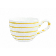 Gmundner Keramik Gelbgeflammt Coffee cup smooth 0.19 L / h: 6.6 cm