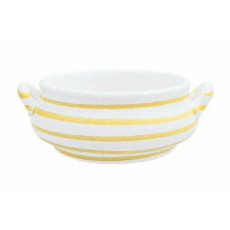 Gmundner Keramik Gelbgeflammt Soup bowl 0.37 L / h: 5.9 cm