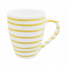 Gmundner ceramic yellow flamed breakfast cup Max 0,3 L / h: 10,5 cm