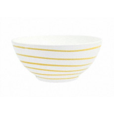 Gmundner Keramik Gelbgeflammt Bowl d: 20 cm / 1 L