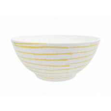 Gmundner Keramik Gelbgeflammt Bowl d: 27 cm / 2,5 L