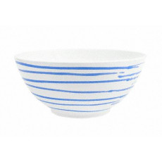 Gmundner Keramik Blaugeflammt bowl d: 20 cm / 1 L