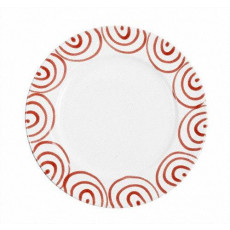Gmundner Keramik Rotgeflammt Gourmet Dinner Plate d: 29 cm / h: 2.2 cm