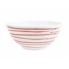 Gmundner Keramik Rotgeflammt Bowl d: 27 cm / 2,5 L