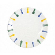 Gmundner Keramik Buntgeflammt Coffee/tea saucer Cup d: 15 cm / h: 2,5 cm