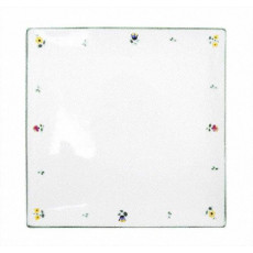 Gmundner Keramik Streublumen Square place plate 31 cm