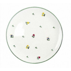 Gmundner Keramik Streublumen Dinner plate Cup 28 cm