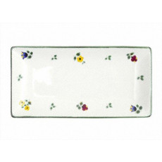 Gmundner Keramik Streublumen Snack Bowl 22 x 11 cm