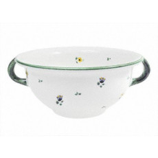 Gmundner Keramik Streublumen Bowl with handle 17 cm