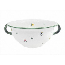 Gmundner Keramik Streublumen Bowl with handles 25 cm