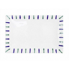 Gmundner Keramik Traunsee Rectangular plate 30 x 20 cm