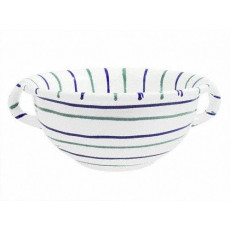 Gmundner Keramik Traunsee Bowl with handle 25 cm